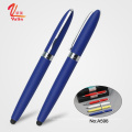 Logotipo universal personalizado Stylus Multi Color Metal Roller Bolete Pen para teléfono